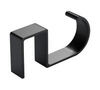 Purse Hook Holder for Table - 2 2 pcs Pack Purse Hook Suitable for Office and Home Keeping Your Surfaces Clutter-Free and Organized (Black)