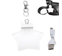 Purse Lamp - Handbag Lights | Heart Light, Glowing Purse Hangable Night Light | Rechargeable Tote Backpack Glow Lamp for Women, Girls, Adults, All Ages, Portable Led Lights for Purses, Handbags, Tote