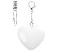Purse Light Charm, Touch Sensor Lamp, Heart Shape Glow Accessory, Rechargeable Mini Lighting Clip, Portable Illumination Decor for Women Girls Evening Event Night Out Travel Daily Use