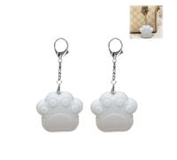 Purse Light Handbag Light, Heart BagLight with Touch Sensor & Motion Activation, Rechargeable Mini LED for Inside Purse, Women’s Bag Accessories, Keychain Gadget Souvenir (Cat paw)