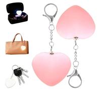 Purse Light-Purse Lights for Inside Purses Love Wallet Tote Bag Touch Sensing LED Automatic Glow Heart Bag Lamp for Handbags & Gifts Cute and fun (Pink,2pcs)