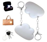 Purse Light-Purse Lights for Inside Purses Love Wallet Tote Bag Touch Sensing LED Automatic Glow Heart Bag Lamp for Handbags & Gifts Cute and fun (Clouds,2pcs)