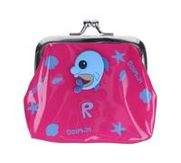 Purse Pals Girls Personalised R Initial Letter Dolphin Coin Purse PVC Kids Animal Character