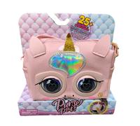 Purse Pets , Glamicorn Unicorn Interactive Pet Toy & Crossbody Kids Purse with Over 25 Sounds and Reactions, Shoulder Bag for Girls, Trendy Tween Gifts