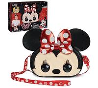 Purse Pets, Disney Minnie Mouse Officially Licensed Interactive Pet Toy & Kids Purse, 30+ Sounds & Reactions, Girls Crossbody Bag, Trendy Tween Gifts