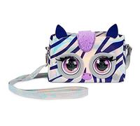Purse Pets, Metallic Mood Rebel Stripez, Interactive Pet Toy and Crossbody Shoulder Bag with over 30 Sounds and Reactions, Kids Toys