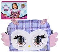 Purse Pets, Print Perfect Hoot Couture Owl, Interactive Pet Toy and Handbag with over 30 Sounds and Reactions, Kids’ Toys for Girls Ages 5 and up