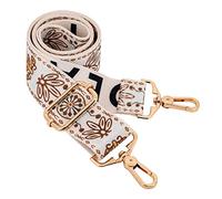 Purse Strap,Wide Shoulder Strap Adjustable Replacement Crossbody Bag Straps for Handbag,Crossbody Bags,Shoulder Bags Rattan White