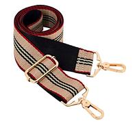 Purse Straps Adjustable Shoulder Strap Replacement Belt Wide Crossbody Canvas Bag Handbags 3.5cm Wisdom Stripe2