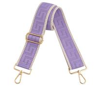 Purse Straps Replacement Crossbody Wide Bag Strap for Purses Adjustable Shoulder Straps for Women Bags, Purple Labyrinth