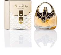 PURSE STRING EDP 100ml Ladies Perfume | Luxury Long Lasting Perfume for Women | Floral Amber & Oriental Woody Gourmand Ladies Fragrance | Elegant Gold Purse Bottle Gift Set for Her