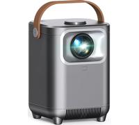 PURSHE Mini WiFi6 Bluetooth5.2 Projector with Electric Focus/Auto Keystone, Full HD 1080P for Bedroom/Outdoor, 50% Zoom Compatible with TV Stick/HDMI/USB/Laptop/Smartphone