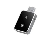 PURSPIR Wireless CarPlay Adapter UK, 2025 Upgraded Conversion from Wired to Wireless with USB/Type-C, Compatible with iPhone V41