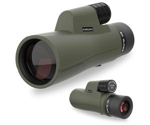 PURSUAL12x50 ED Monocular Telescope for Adults & Kids, High Power and High Definition, Waterproof FMC Lens & Scope for Bird Watching, Camping, Hiking, Hunting, Concert, Wildlife, Travel