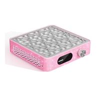 Purtato Nail Dust Collector, Powerful Vacuum Fan Vent Dust Collector Extractor Dust Suction Machine for Acrylic Nails Polishing, Nail Salon,Pink Diamond