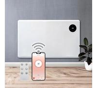 Purus 1200W WiFi Electric Panel Heater, Wall Mounted & Freestanding, White