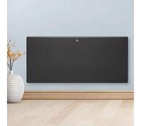 Purus Electric Panel Heater 1800W Eco Radiator Grey Wall Mounted & Freestanding Thermostat Control & Setback Timer Lot 20