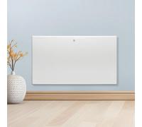 Purus Electric Radiator Panel Heater Eco 1200W Bathroom Safe Wall Mounted Or Floorstanding Timer Thermostat Lot 20