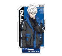 Puruuige Blue Lock Acrylic Stand Figure Isagi Yoich/Bachira Meguru/Reo Mikage Stand Statue Model Anime Acrylic Figurine Peripheral Collections Ornaments