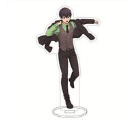 Puruuige Blue Lock Acrylic Stand Figure Isagi Yoich/Bachira Meguru/Reo Mikage Stand Statue Model Anime Acrylic Figurine Peripheral Collections Ornaments