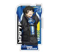 Puruuige Blue Lock Acrylic Stand Figure Isagi Yoich/Bachira Meguru/Reo Mikage Stand Statue Model Anime Acrylic Figurine Peripheral Collections Ornaments