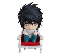 Puruuige Death Note Figure Q Version Clayman Figure,4" L Figure PVC Changeable Face Movable Figure Statue Ornaments