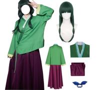 Puruuige The Apothecary Diaries Cosplay Costume MaoMao Set Cosplay Outfits Set Deluxe Outfit for Halloween Carnival Stage Performance Outfit