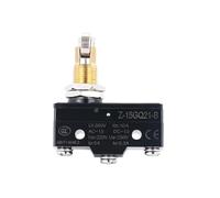PURYN 1pcs Z-15 Micro Switch AC 380V DC 220V 10A Push Plunger Actuated Momentary Limit Switch Z-15-11M 11Q2 11D 11M 11N1 N2 11G(Z-15GQ21-B)