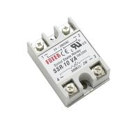 PURYN Solid State Relay 12v 24v SSR-10VA SSR-25VA SSR-40VA 10A 25A 40A Relais Regulator AC SSR 10VA 25VA 40VA Rele Power Supply(SSR 10VA)