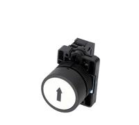 PURYN XB2-EA42 XB2-EA31 XB2-EA3311 XB2-EA3341 XB2-ED21 XB2-EA3331 1NC/1NO Momentary Self-Reset Flat Push Button With Mark Switch 22mm(XB2-EA3341 1NO White)