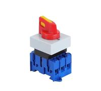PURYN YMD11-C Sereis OFF-ON Panel DIN Rail Mounting 3/4P 690V 25/32/40/63/80/100A Isolator Switch Padlock Disconnect Replace LW30(4P,25A)