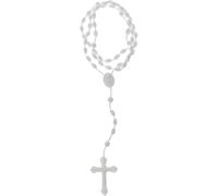 PurYupearl Plastic Rosary Beads Luminous Necklace Catholicism Prayer Religious Jewelry Men's Necklaces Necklaces Jewelry, 1