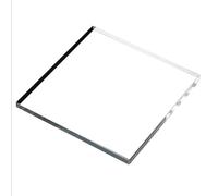 Purzen 5mm Clear Acrylic Sheet Plastic Panel, Durable Impact Resistant Acrylic Board for Sign Making Display Panels DIY Fabrication,600mmx600mmx5mm(1pcs)
