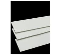 Purzen PVC Plastic Sealing Strip Flat Gasket Bar Square Profile 500mm 25mm | Flat PVC strip for gaskets, spacers, pads and joint projects; can be measured and cut for DIY fabrication and assembly.