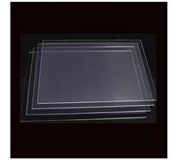 Purzen PVC Sheet Has Smooth Surface, Moderate Hardness, Good Flexibility, It'S Very Convenient To Be Cut. It Can Be Easily Trimmed Down To Your Size Requirements,200mmx300mmx0.6mm（5pcs）