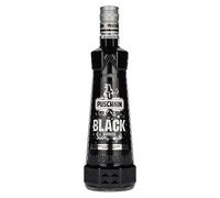 Puschkin - Black Berries Vodka - 70cl Single Bottle - 16.6% ABV - Smooth & Sweet Berry Vodka - Flavoured Vodka - Ideal for Cocktails