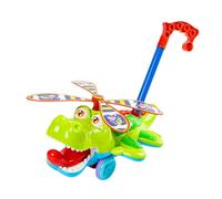 Push Along Toy Motor Skill Preschool Learning for Girls Boys Toddlers Babies Green