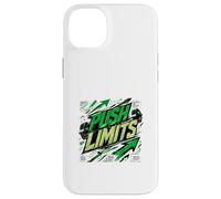 Push Beyond Limits Fitness Motivation Strength Graphic Case for iPhone 14 Plus