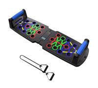 Push Board with Counter - Foldable Strength Training Device, Portable Fitness Workout System | Automatic Push Board with Intelligent Counter for Muscle Building, Full Body Conditioning