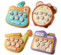 Push Bubble Play - Interactive Musical Toy with Lights | Concentration Enhancer for Stress Relief | Fun and Relaxing Bubble Pop Game for Boys and Girls - Classroom, Bedroom