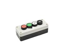 Push Button Control Station Box 1set 1/2/3/4 position start stop self sealing waterproof button switch emergency handhold control box With arrow symbol(Four up down startst)