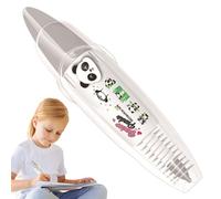 Push Button Decorative Pens for Children, Pretty Pens with Animal Motifs for Women, Stationery, Colouring Pens, Correction Roller for Teachers, Students, School, Study