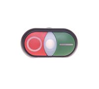 Push Button Drive Double Green/Red/O-I RMQ Titanium 216701