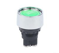 Push Button Engine Start Switch Designed for Integration into 12V 24V Vehicle Ignition Systems Including Off-Road Builds (Green)