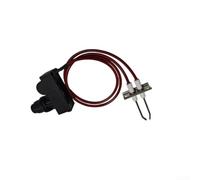 Push Button Igniter for Gas Grill Stove Oven Fireplace | Single-press spark, AA for battery powered, fits gas stoves grills ovens, dual needle system, black finish