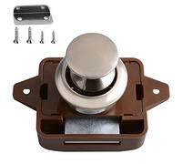Push Button Latch Catches Push Button Cabinet Latch Lock Cabinet Push Lock Keyless Lock Caravan Door Catch for RV Caravan Motorhome Camper