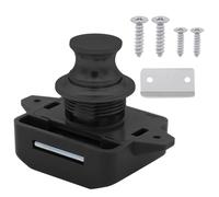 Push Button Lock - Secure Cabinet Door Locks | RV Cabin Earth | Zinc Cabinet Knob for Sleek, Reliable and Eco Friendly Locking Solution