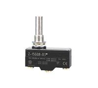 Push Button Plunger Momentary Micro Limit Switch lever type roller type 15A 125,250VAC;0.5A 125VDC 0.25A 250VDC(Z-15GQ8-B3)