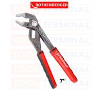 PUSH BUTTON ROTHENBERGER ROGRIP M F 2K WATER PUMP PLIERS GRIPS 7" 10" PLUMBERS