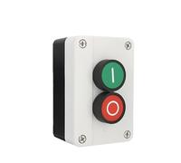 Push Button Station Switch Remote Start Stop electronic starter Solenoid IP55 Box 1NO 1NC Fitted Non Maintained/Momentary 6 AMP IDGTTLDF